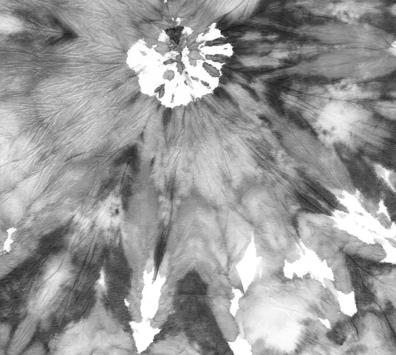Black white bliss monochrome tie dye