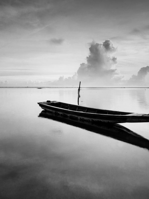 Home image contrast and Composition Layout in Black and White